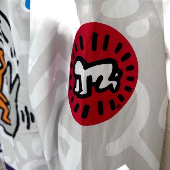 NWT Members Only x Keith Haring Windbreaker Jacket Sz XL - Picture 7 of 15